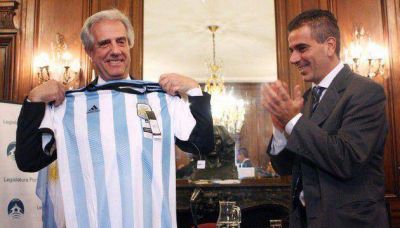 Tabar� V�zquez, Hu�sped de Honor de la Ciudad