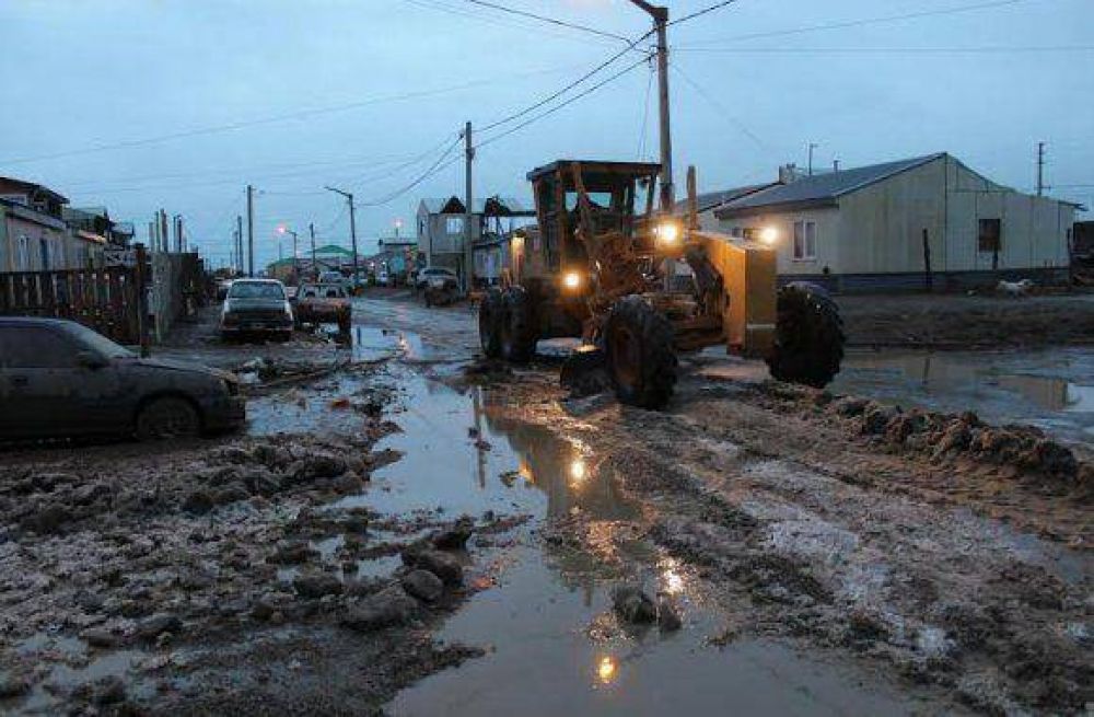 El Municipio debi� montar un operativo de emergencia vial frente a una lluvia inusual