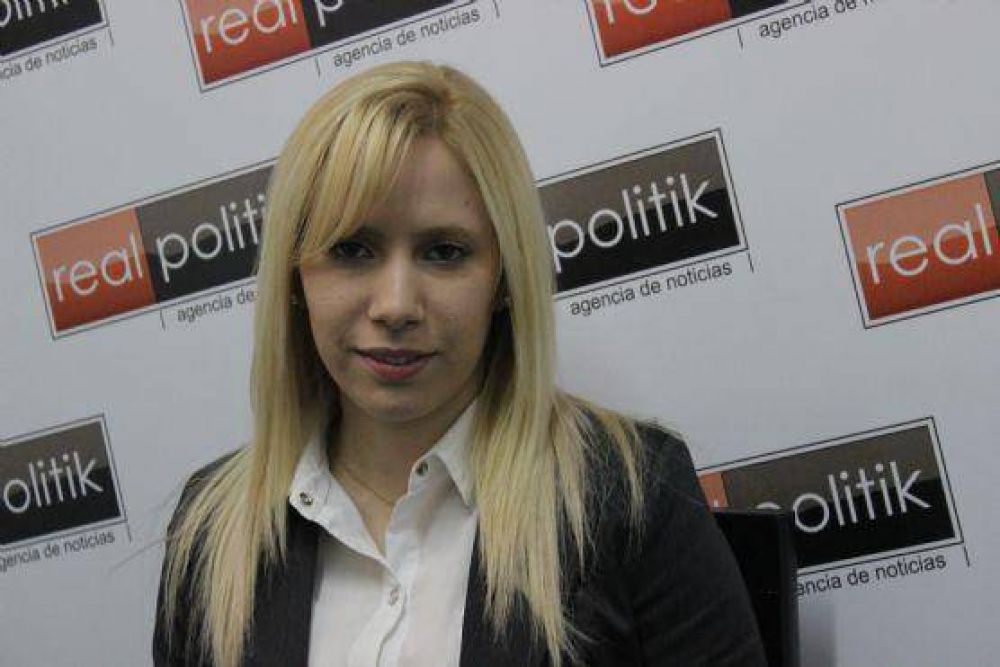 Gisela Brandoni: �Estoy trabajando en las universidades con la juventud del Frente Renovador�