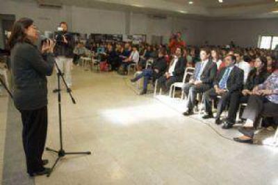 Luc�a en el Primer Encuentro Provincial de Centros de Estudiantes