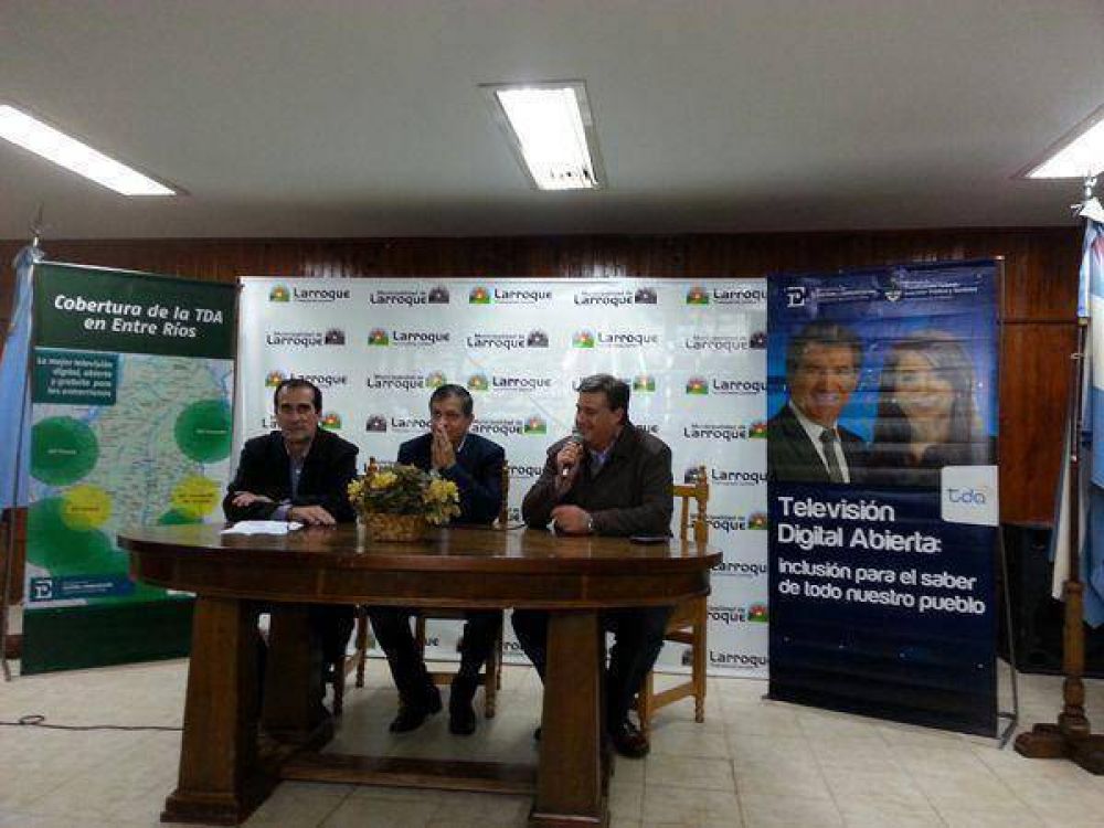  Llega la TV Digital gratuita a Larroque