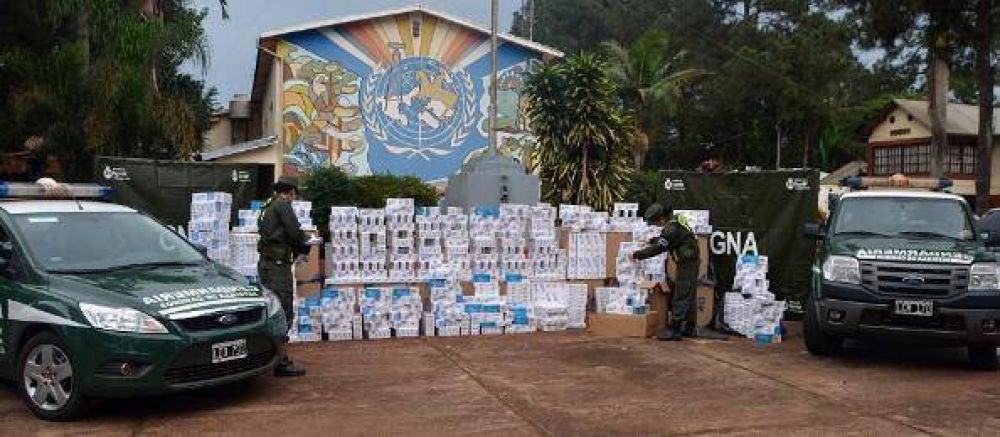 Incautaron varias cajas de cigarrillos robados en Panamb�