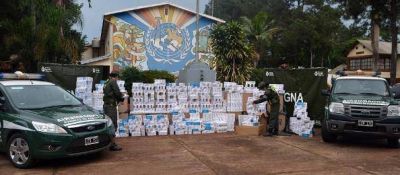 Incautaron varias cajas de cigarrillos robados en Panamb�