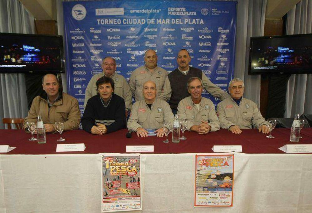 Se present� el �Torneo de Pesca Ciudad de Mar del Plata�