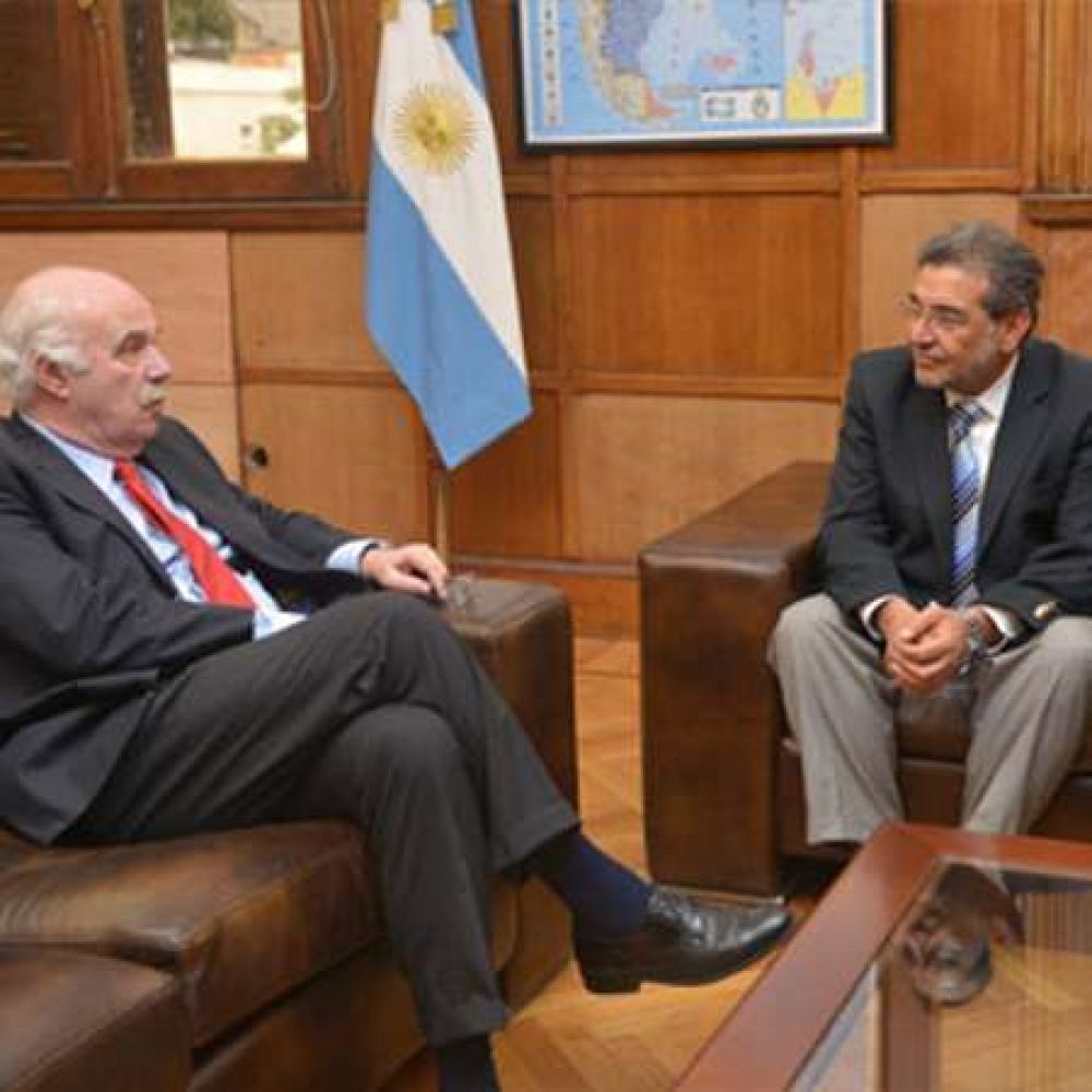 Beder Herrera se reuni� con el ministro de Agricultura de la Naci�n