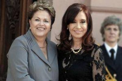 Dilma contest� los buenos deseos de Cristina por el Mundial en Brasil
