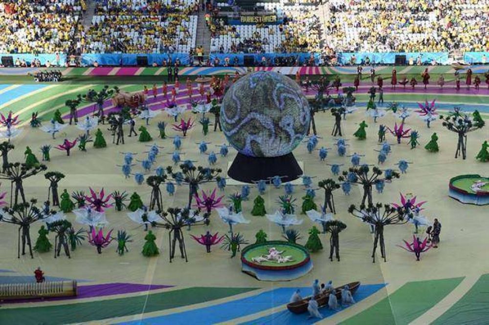 Brasil ya vive su fiesta: con la ceremonia inaugural, el Mundial dio el puntapi� inicial