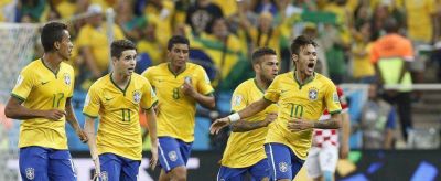 Con pol�mica, Brasil venci� 3 a 1 a Croacia en el debut mundialista