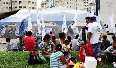 Obelisco: Levantar�an la Carpa Villera