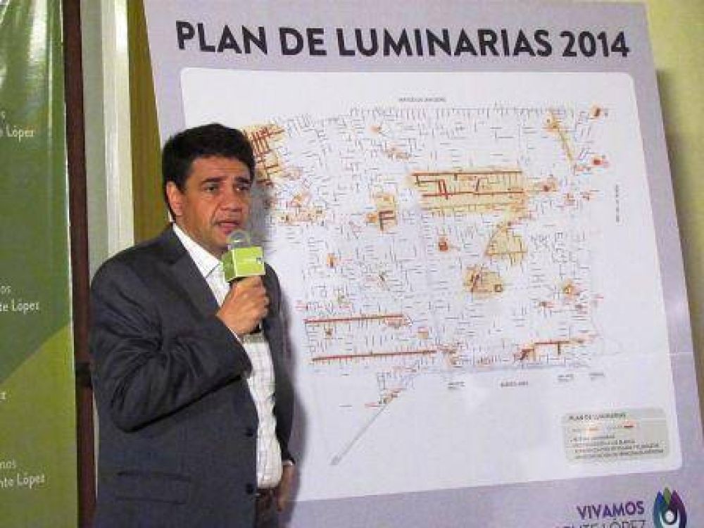 Instalar�n m�s de 2 mil luminarias nuevas en Vicente L�pez 