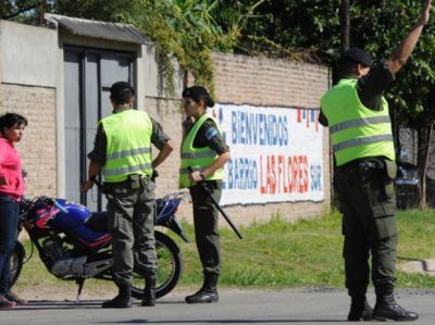 Gendarmer�a se fue de Las Flores y en su lugar volvi� la polic�a local