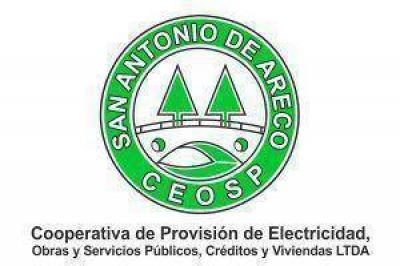 CEOSP: Se ha reestablecido el servicio de energ�a el�ctrica.