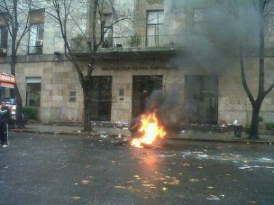 Entregar�n a la Justicia las im�genes con hechos de vandalismo en el Palacio Municipal
