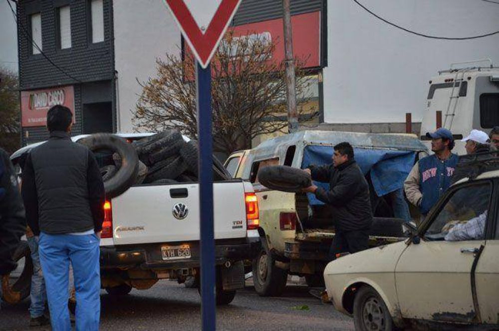 Impidieron un corte en la Residencia