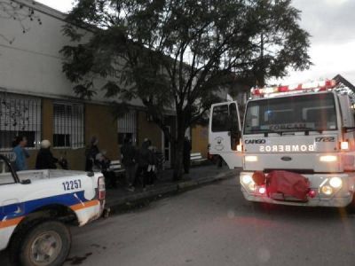 P�nico por el incendio en un geri�trico