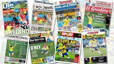 Las repercusiones en los diarios del mundo despu�s del pol�mico triunfo de Brasil ante Croacia