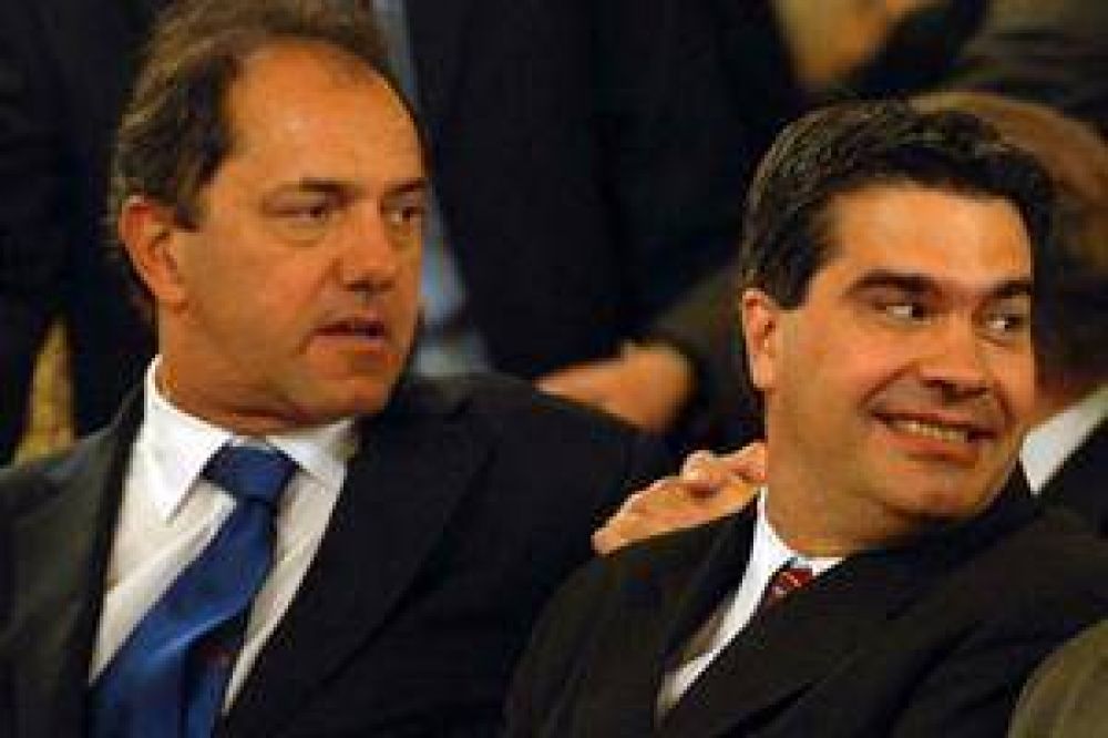 Daniel Scioli sobre la embestida de Jorge Capitanich: 