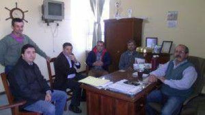 Mansilla: El intendente Migueles recibi� al senador nacional Alfredo De �ngeli