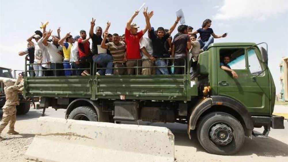 El m�ximo l�der religioso iraqu� llama a tomar las armas