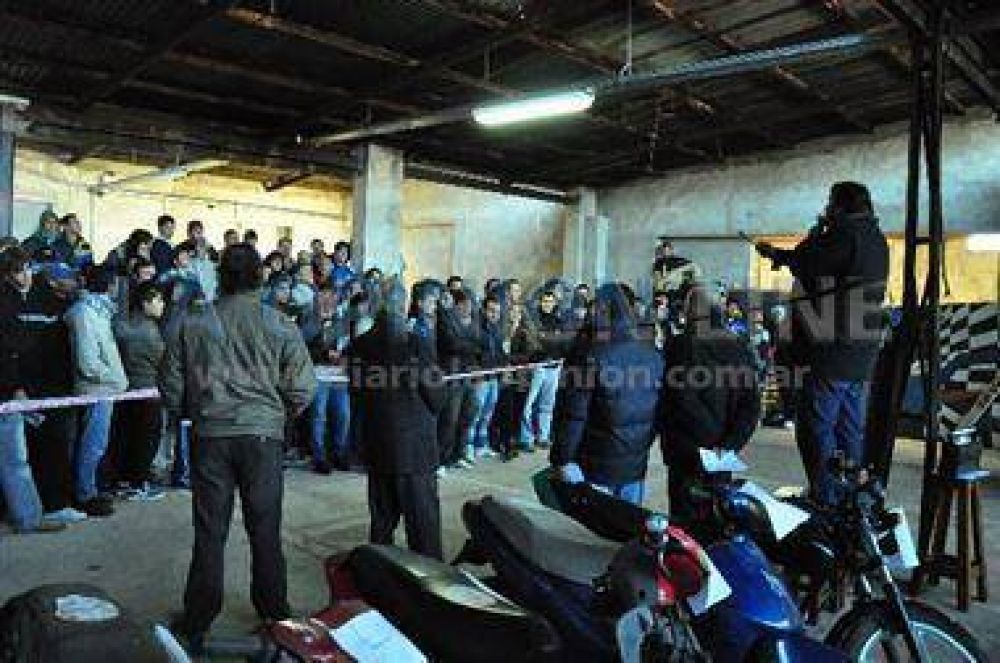 La subasta de motos dej� al Municipio $ 136.650