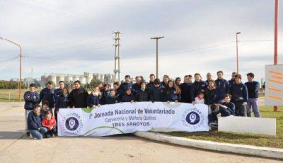 Quilmes uni� el voluntariado y el cuidado del medio ambiente