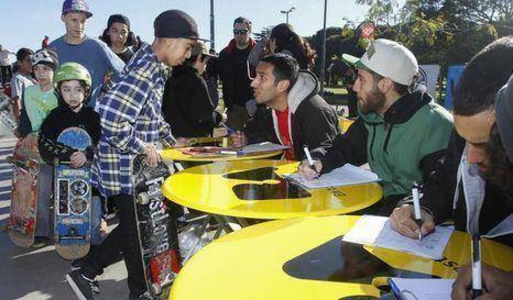 El skate se luci� en la Comuna 13