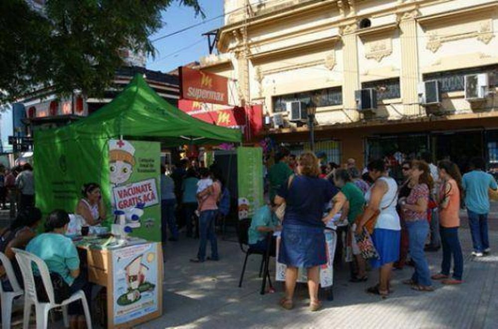 Servicio vacunatorio, al alcance de la mano