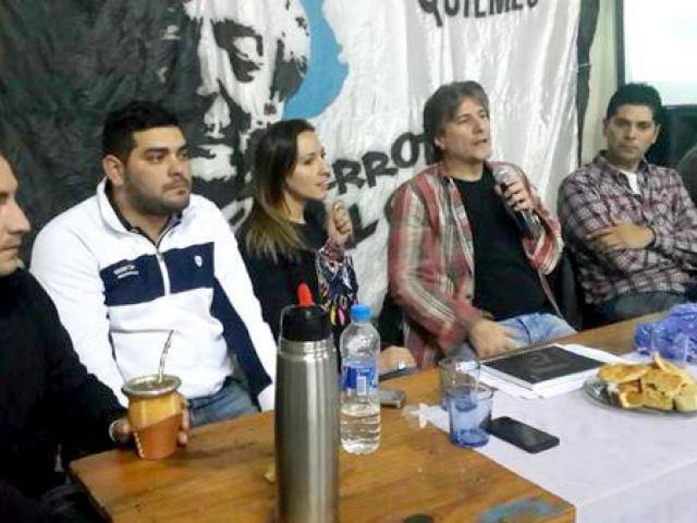 Boudou en acto de La C�mpora