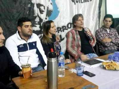 Boudou en acto de La C�mpora