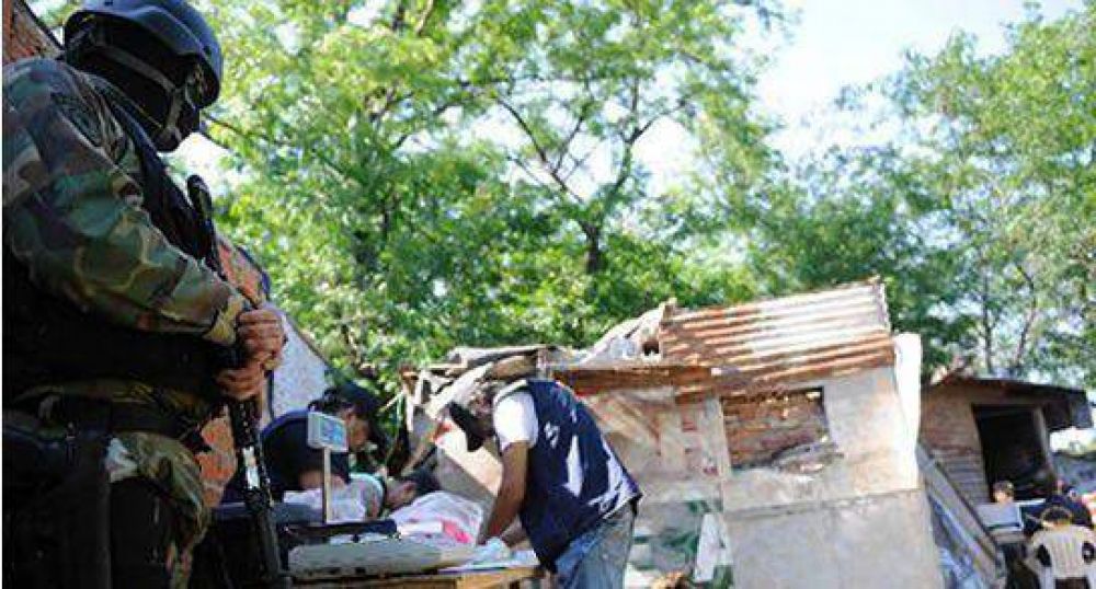 Detenidos y allanamientos antidrogas