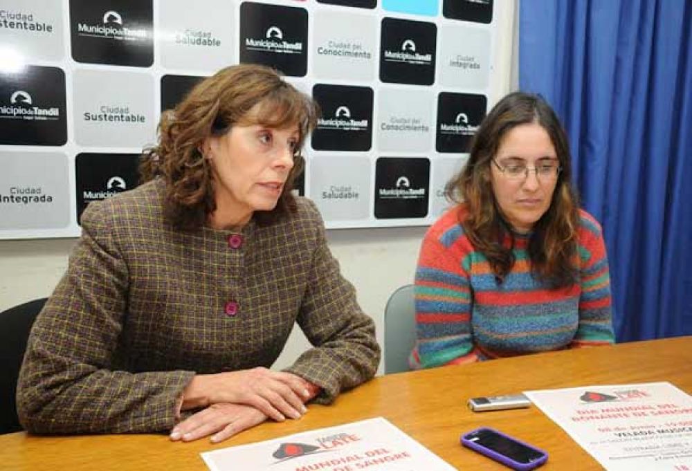 Todo preparado para la jornada por el D�a Mundial del Donante de Sangre