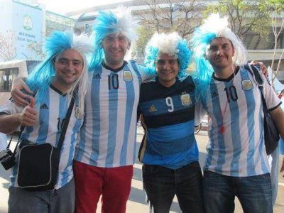 Los mendocinos, a full en la previa de Argentina-Bosnia