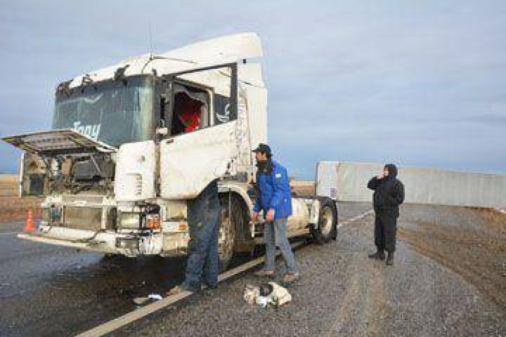 Tres vuelcos se registraron en la ruta nacional N� 3