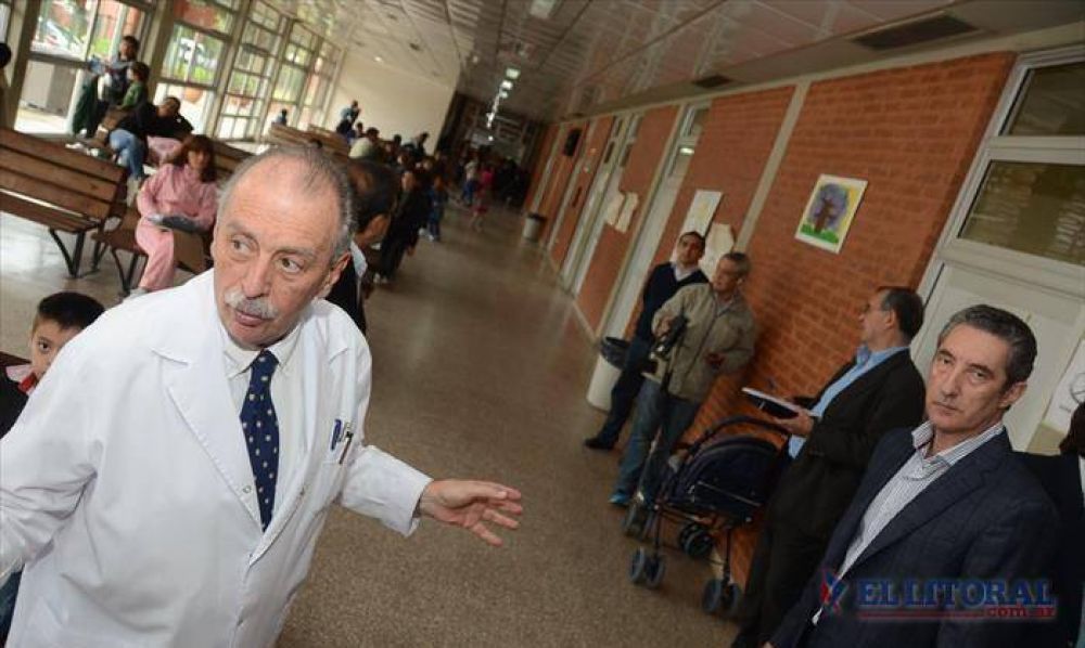 Tras el reclamo por recursos, entregan equipos para el Hospital Pedi�trico
