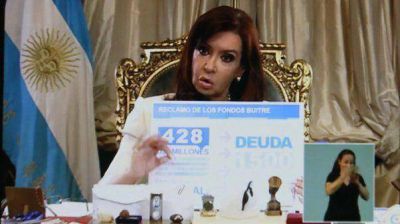 Cristina sobre el fallo a favor de los fondos buitre: 