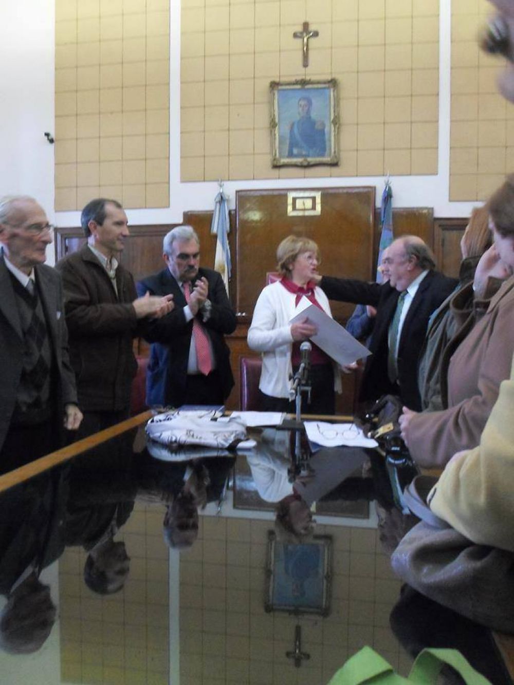 El Concejo declar� Vecina Destacada a Susana Bund