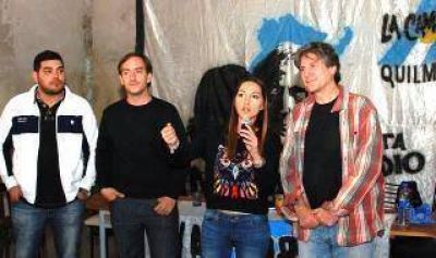 Boudou particip� de un plenario de militantes en Quilmes