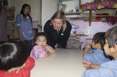 La intendenta reconoci� que hay �millones de necesidades�