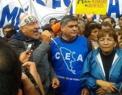 El Frente Estatal movilizó a Plaza Belgrano