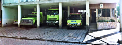 Bomberos evitaron un desastre en la casa parroquial de San Ignacio