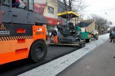 El jueves Av. San Mart�n estar� cortada desde Yrigoyen hasta Santa Fe por repavimentaci�n