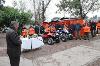 La Subdirecci�n de Defensa Civil festej� su 17� Aniversario