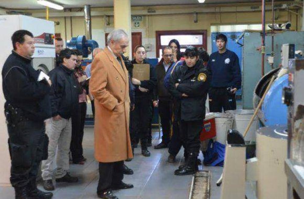 El Juez Ochoa hizo una inspecci�n en el hospital R�o Grande