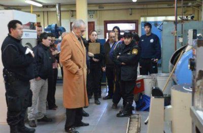 El Juez Ochoa hizo una inspecci�n en el hospital R�o Grande