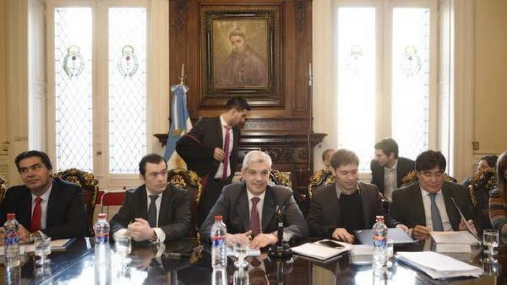Kicillof, Zannini y Capitanich explican en el Congreso la postura oficial sobre 