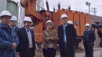 La Gobernadora recorri� distintas obras