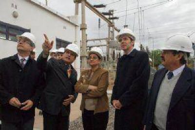 Avanza una obra de suministro de energ�a el�ctrica
