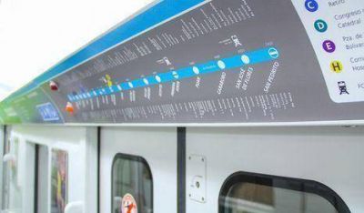 Instalan sistema de avisos sonoros en el subte