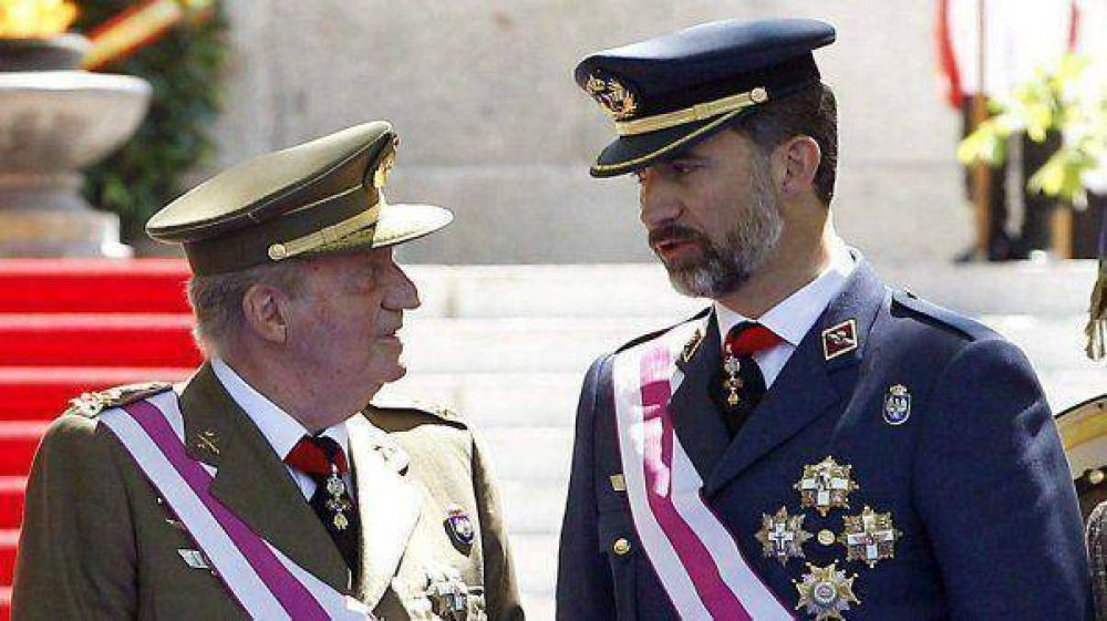 Espaoles en Buenos Aires, contra la coronacin de Felipe VI
