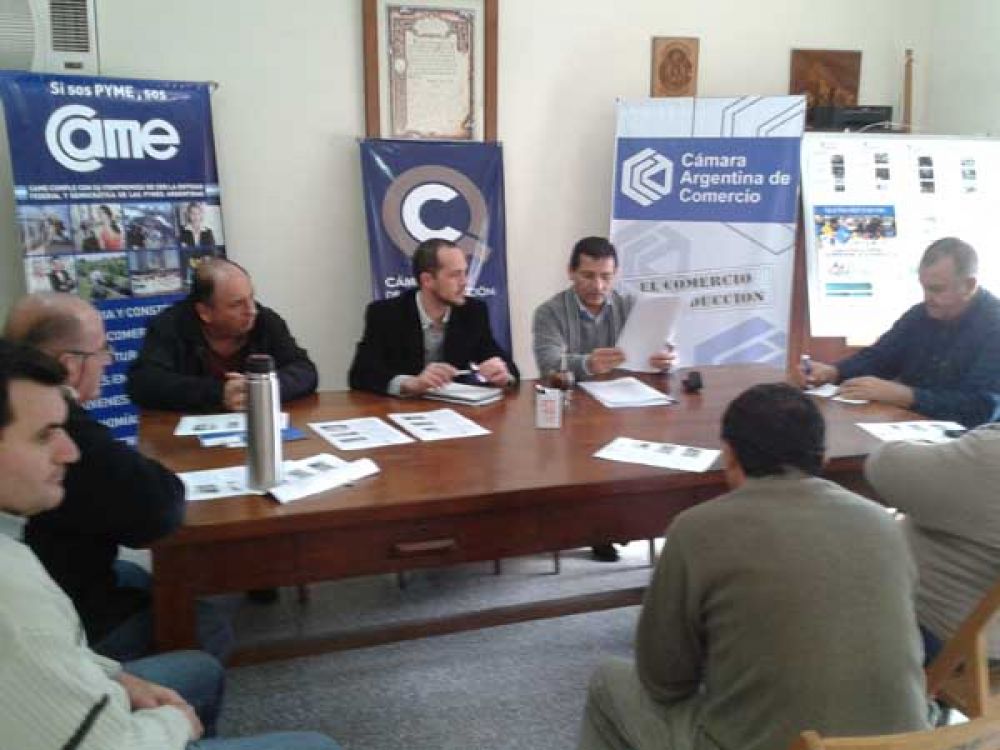 Mongel� se reuni� con la C�mara de Comercio y Cooperativa de Quitilipi